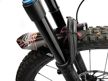 Amazon.com: MTB Front Wheel Mud Guard Red Bull Rampage